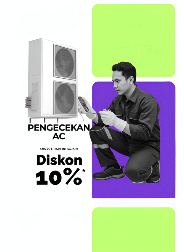 Pengecekan AC oleh teknisi AC berpengalaman di jakarta
